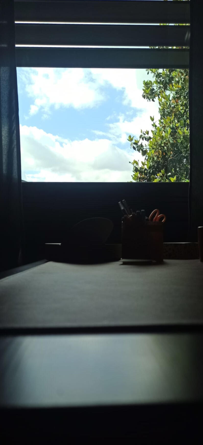 Veduta dallo studio Window view